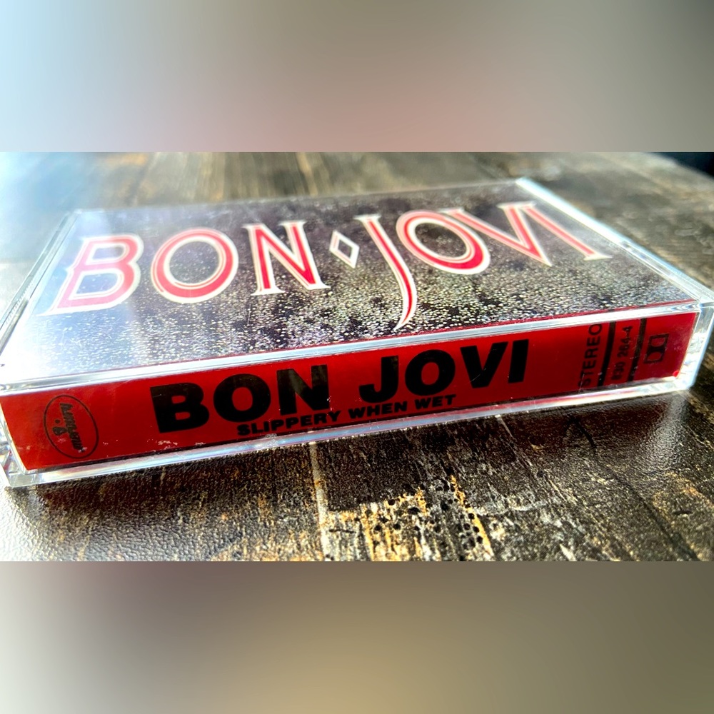 Bon Jovi - Slippery When Wet cassette (1986)
